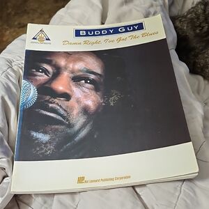 BUDDY GUY'S ALBUM "DAMN RIGHT, I'VE GOT the BLUES" SHEET MUSIC BOOK